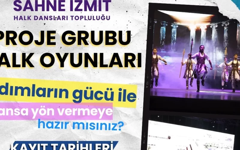 İzmit dans ediyor, sahne İzmit yeni dansçılarını bekliyor